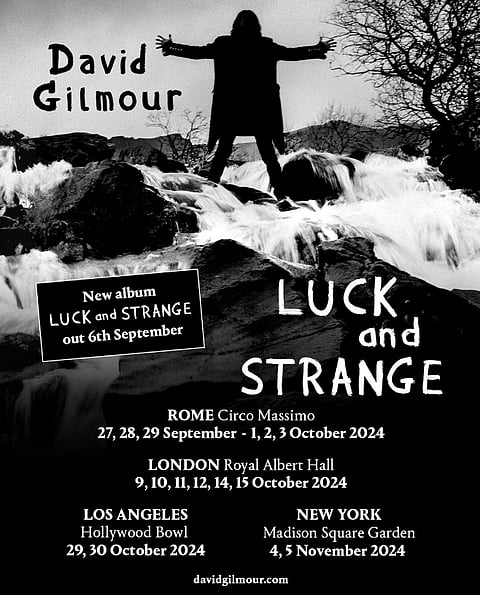 David Gilmour Tour